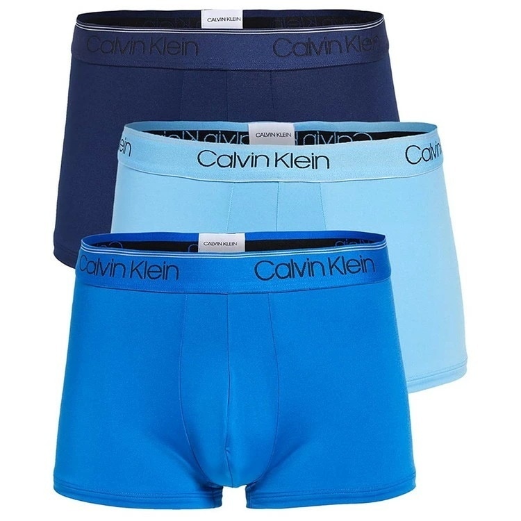 MICRO STRETCH ローライズボクサーパンツ 3PK [ニューネイビー/アーテジアンブルー/ブルーパラダイス]【NB2569-400】