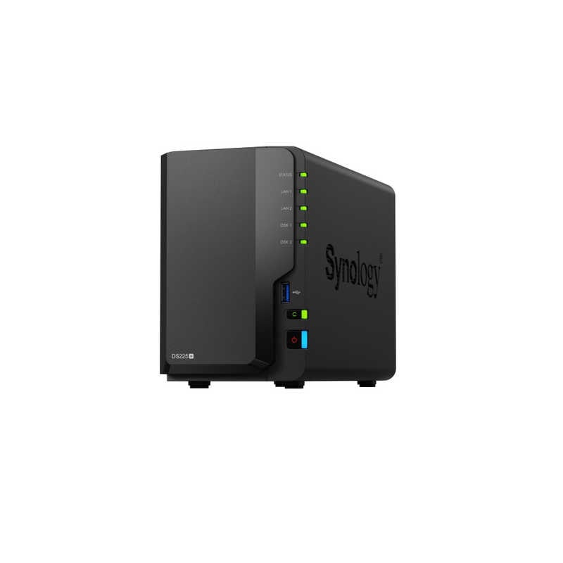SYNOLOGY　Intel 4コアCeleron J4125搭載2ベイNAS　DS225＋