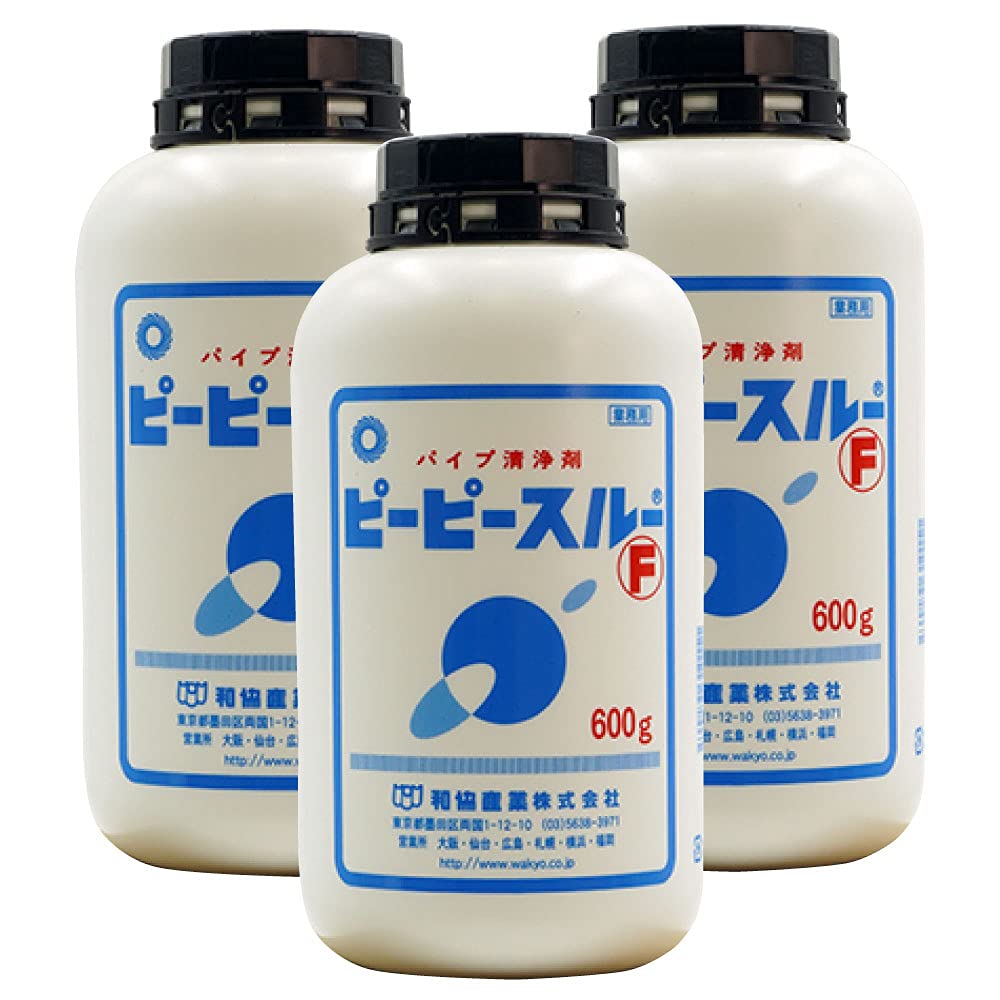 迅速発送 和協産業 ピーピースルーF 600g ×3個セット
