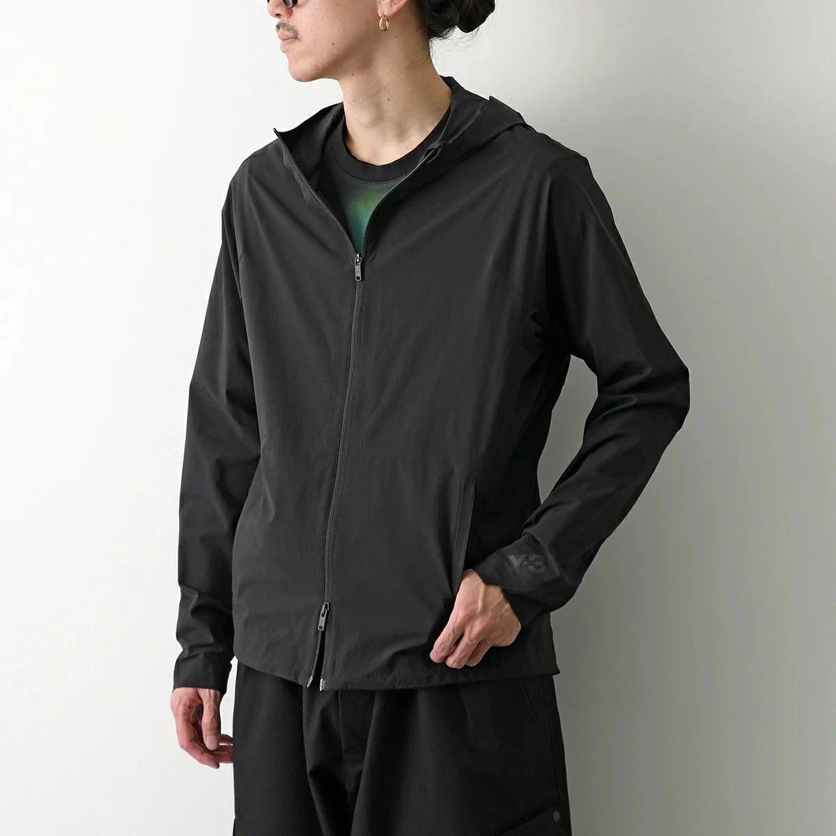 Y-3 ワイスリー ジャケット M Run Jacket JN4886 メンズ ラン ジャケット アウター ストレッチメッシュ ロゴ BLACK