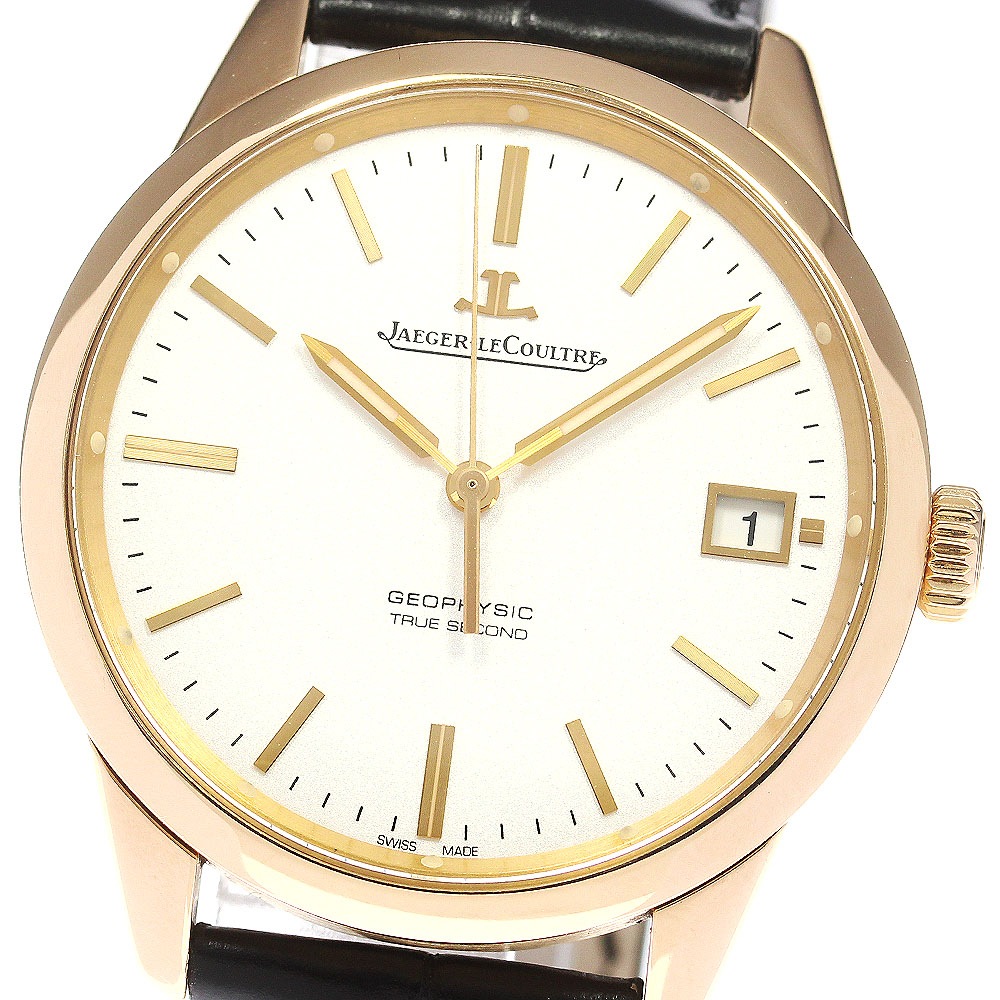ジャガー・ルクルト JAEGER-LECOULTRE Q8012520 ジオフィジック トゥルーセコンド デイト 自動巻き メンズ 美品 _764941【中古】