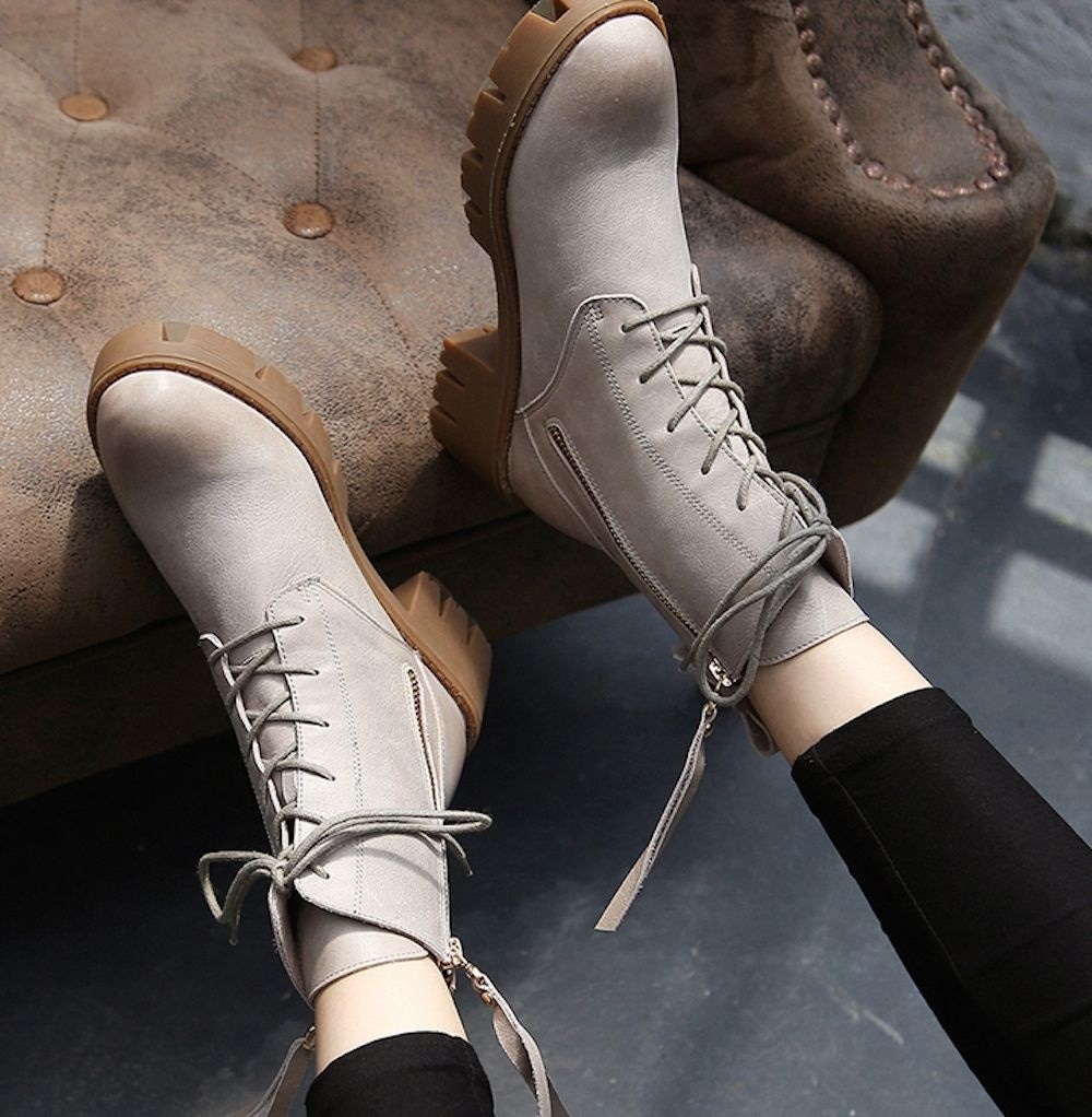 ブーツ レディース ランキング ブランド 4E スニーカー ローヒール ロング 防水 きれいめ 撥水 レザー 秋 雨 歩きやすい 靴 本革 軽量 フロント ショート レースアップ 春 兼用 軽い 厚底