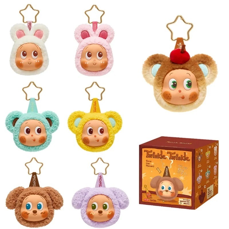 公式正規品POP MART Twinkle Twinkle Savor the Momentイヤホンケース イヤホンケース ヘッドホン収納ボックス 収納袋 小銭入れ ヘッドホン充電ケーブル収納ボックス