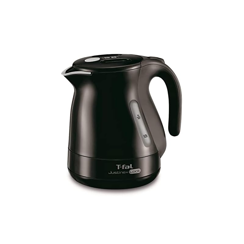 【即納】ティファール 電気ケトル 1.0L ジャスティン・プラス ロック ブラック KO4418JP
