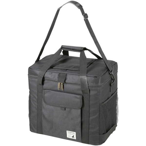 CAPTAIN STAG キャプテンスタッグ スーパークールソフトクーラー 33L ブラック アウトドア ケース UE0567