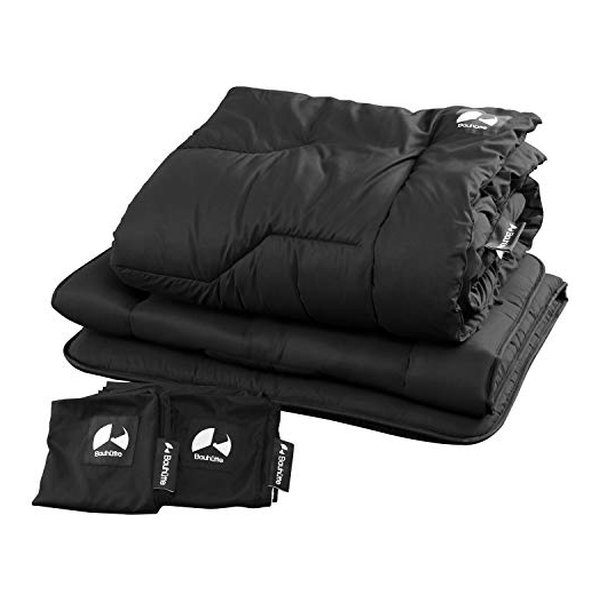 ゲーミング布団セット 掛布団+敷布団+各カバー/シングルベッド対応/ブラック BHB-1000S-BK