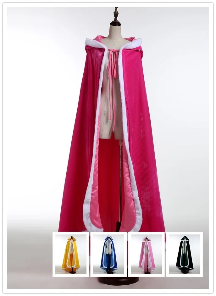 マント 大人用 プリンセス コスプレ 仮装 帽子付き コスチューム 人魚姫 衣装 眠り姫 ベル なりきり ガール 仮装 クリスマス MTE1391限定版 30% オフ