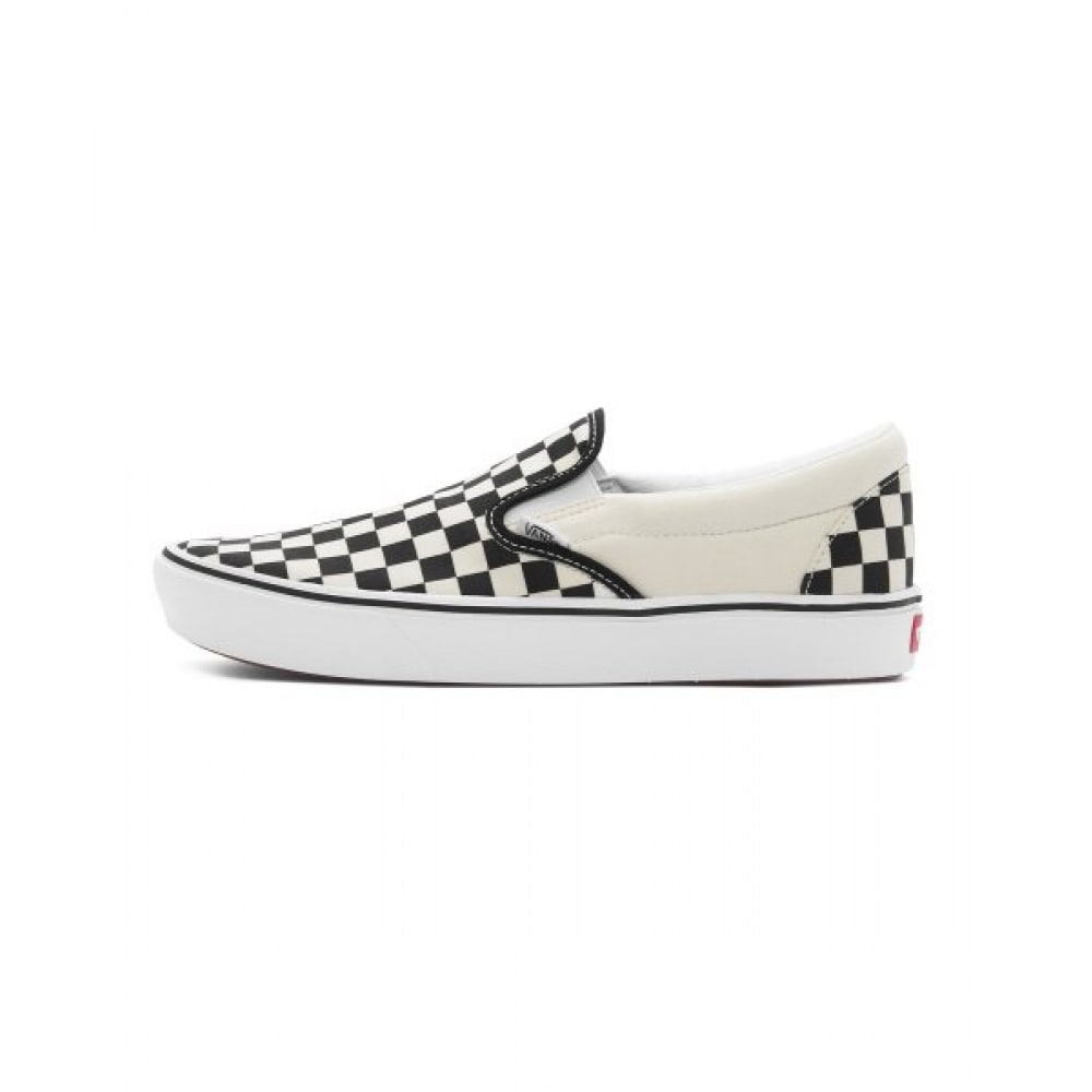 VANS Comfique スリッポン-(クラシック) チェッカーボード:トゥルーホワイト/VN0A3WMDVO41