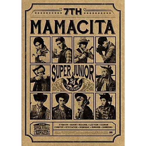 [未開封新品]（CD）スーパージュニア - 正規7集 Mamacita [B Ver.]
