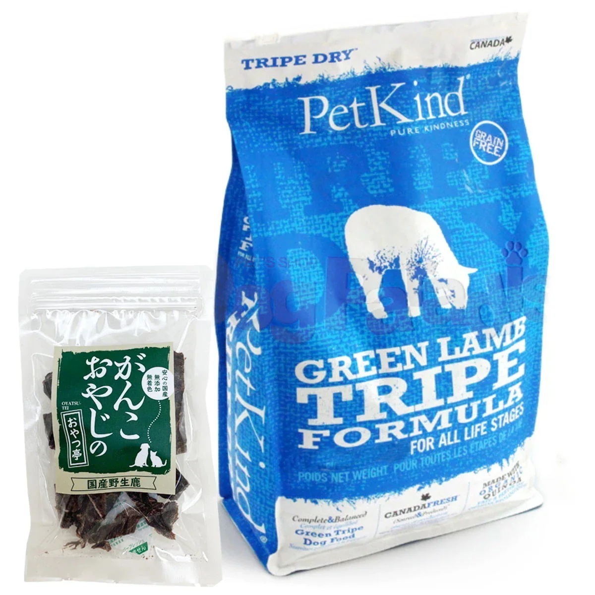 トライプドライドッグフード グリーンラムトライプ フォーミュラ 11.34kg【国産鹿肉ジャーキー20g付き】