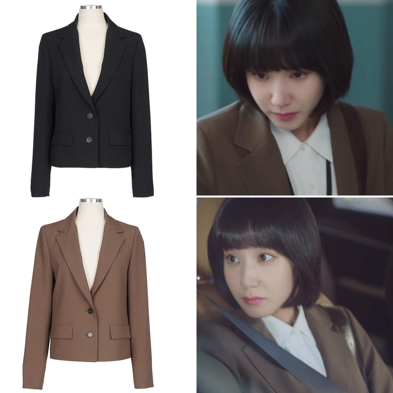 RYAN NEWYORK ショートテーラードジャケット ウヨンウ弁護士は天才肌Park Eun-bin 着用RPIWJK020