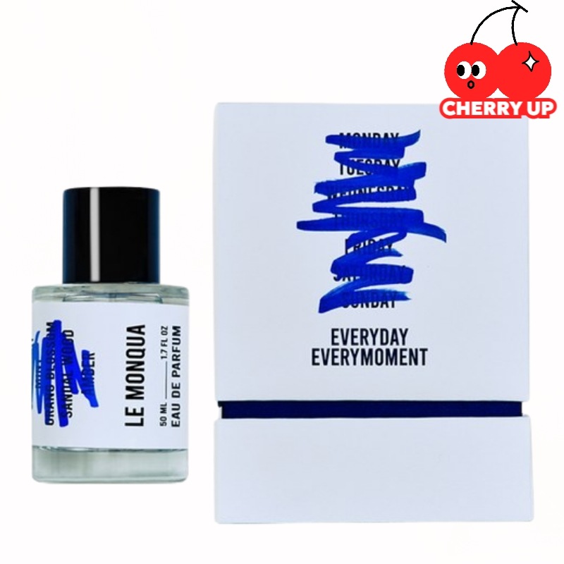 【正規品】 LE MONQUA(ルモンクア) オードパルファム 50ml 1個 レモンの香り マンダリンの香り オレンジの香り シトラスフレグランス ウッディノート シトラス系 香水 ユニセックス 長