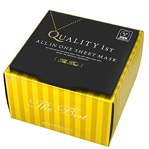 クオリティファースト(Quality 1st) オールインワンシートマスク ザベストEX 20枚 フェイスマスク 20個 (x 1)