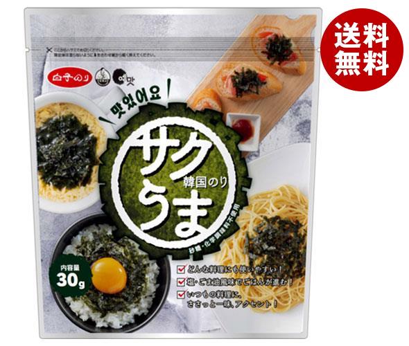 白子のり サクうま韓国のり 30g＊20個入 5,371円
