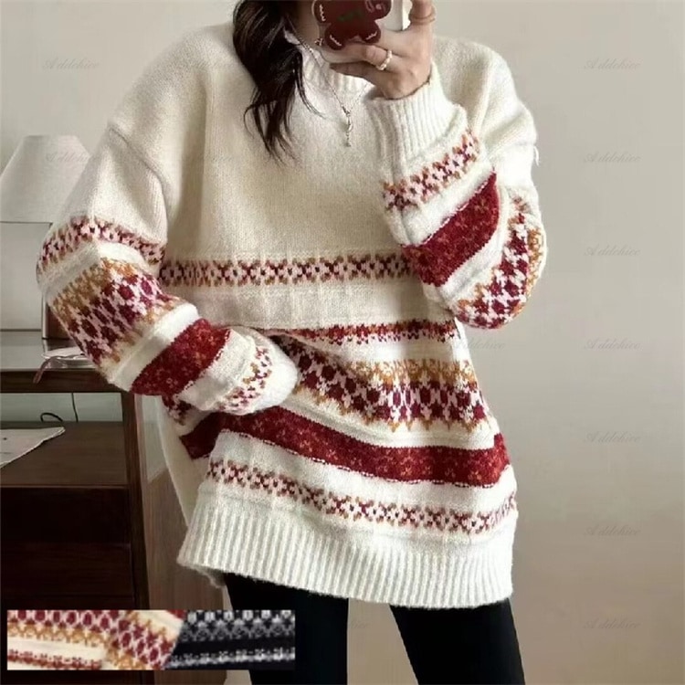 セーター クリスマス ニットセーター 男女兼用 レディース メンズ レジャー セーター ペアルック カップル サンタクロース 親友 ニット クリスマス風 秋冬 ニット 厚手 可愛い 暖かい 20代 3 4,791円