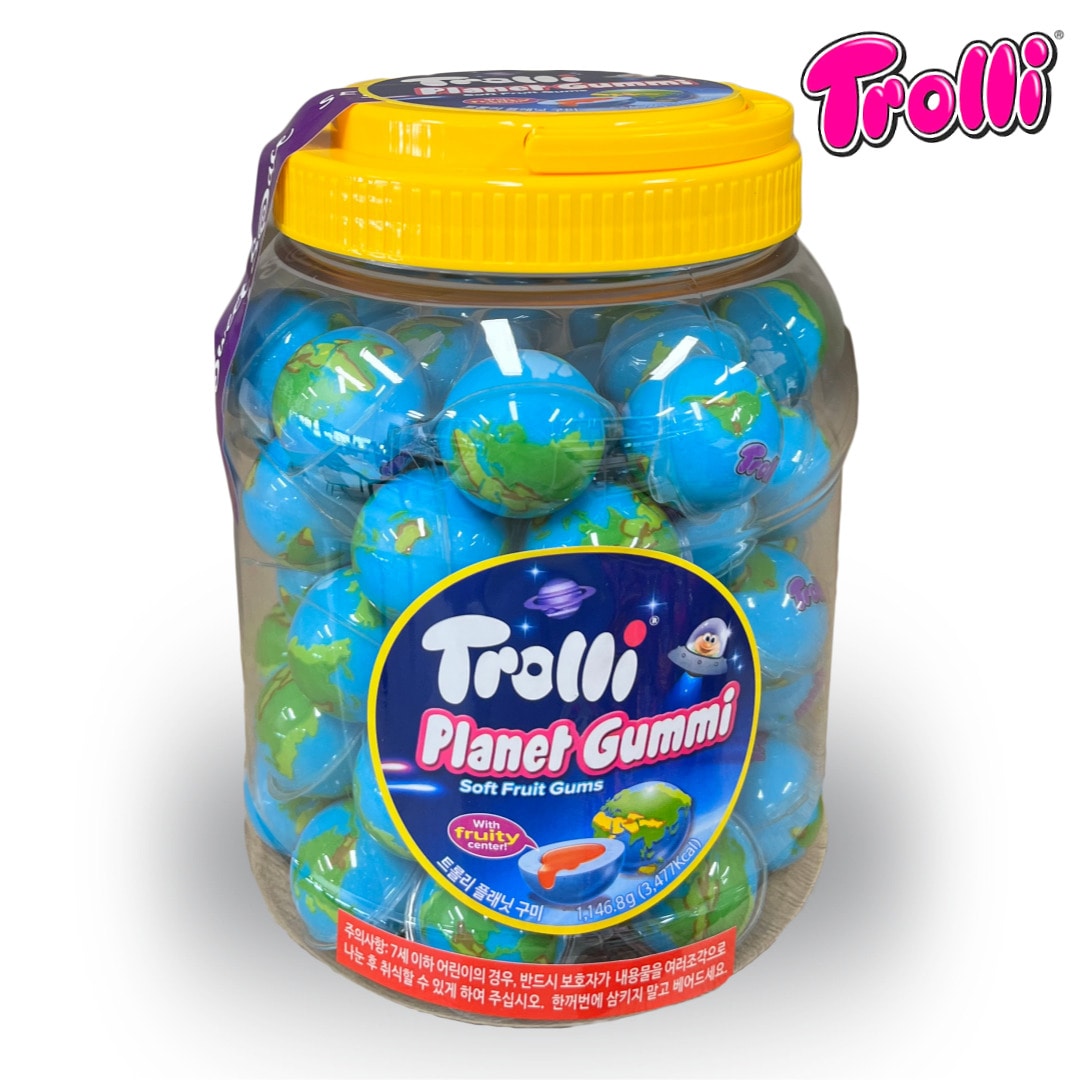 割引 正規品 trolli 地球グミ トローリゼリー グミ プラネットグミ 61個セット 韓国スイーツ オプション:地球グミ61個 -  qualitygb.do