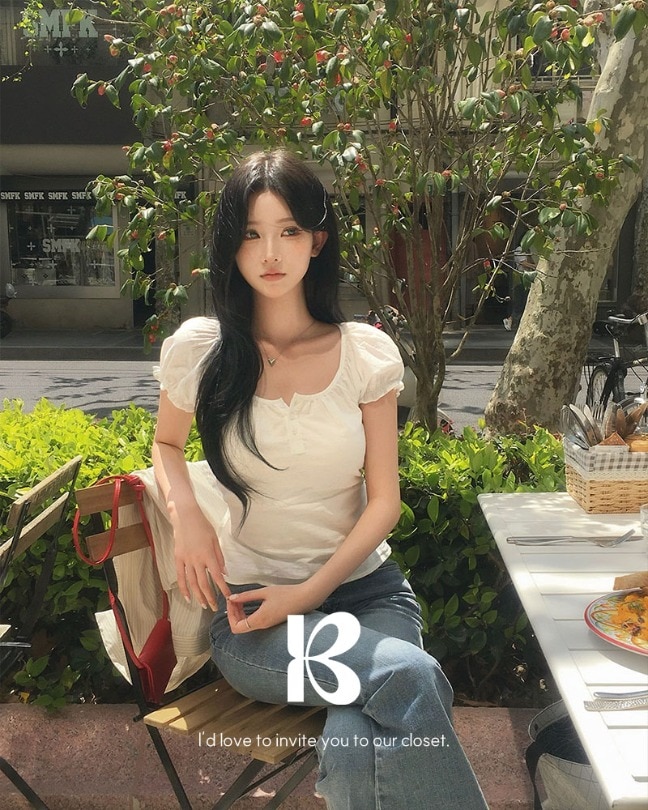 [MADE] ブリーバルーンパフ半袖ブラウス bs1198