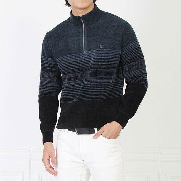 マインフロー男性用ウールニットハーフジップ起毛ニットゴルフニットハーフジップティーDW272ニットハーフジップ 7,172円