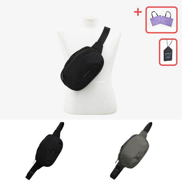 テック ヒップサック ミニバッグ RFID遮断 旅行カバン 男女兼用 [デパート版]