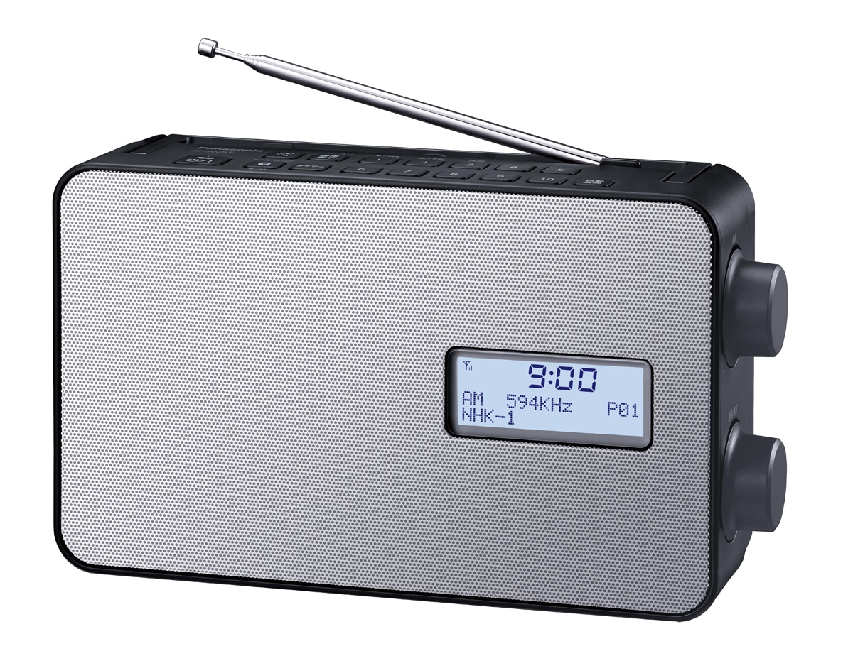 パナソニック RF-300BT ワイドFM/AMラジオ2バンドレシーバー RF300BTK