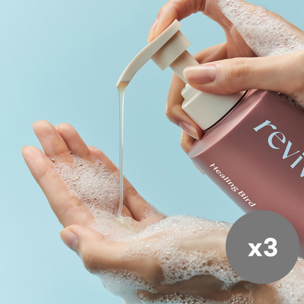 ヒーリングバード リバイブ プロテイン シャンプー 500ml 3本