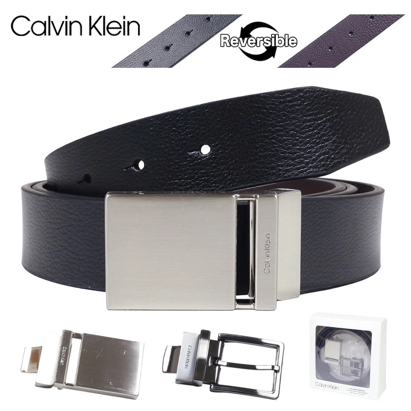 カルバンクライン ベルト CALVIN KLEIN バックル PUレザー CK メンズ ブランド 大きいサイズ おしゃれ ギフト080