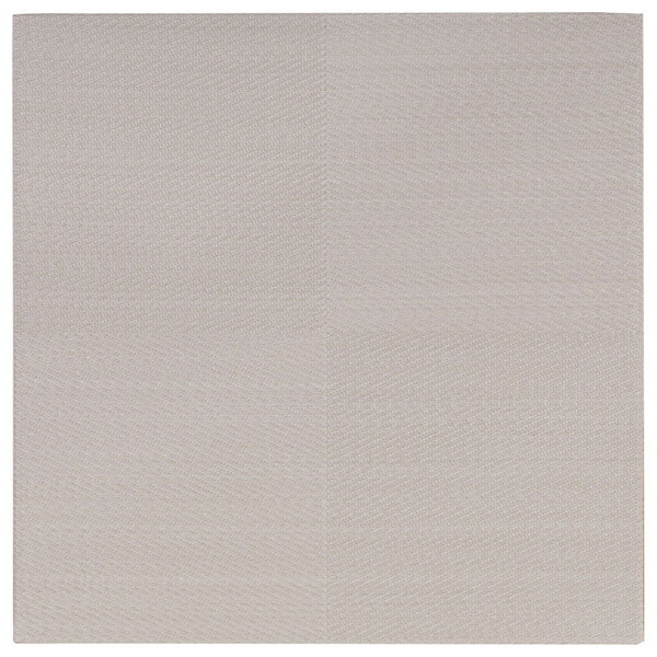 160900952 水拭きできる い草風置き畳 市松模様 12枚組 82×82×2.5 グレー メーカー直送