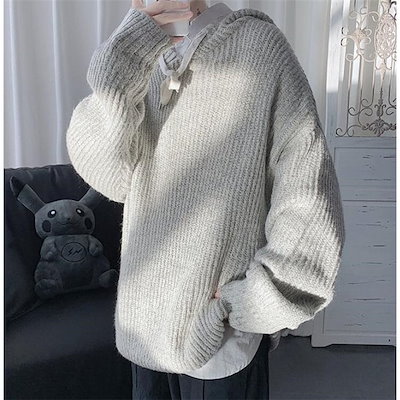[Qoo10] セーター メンズ ニット プルオーバー : レディース服