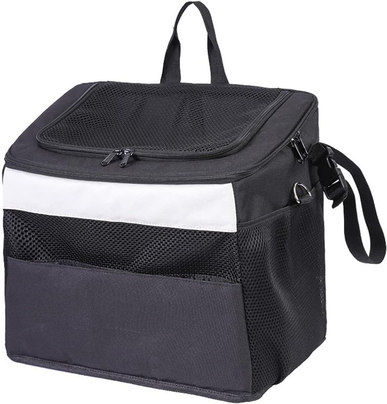 自転車かご 前かご ペットキャリー バッグ 取り外し可能 自転車カゴ 自転車用バスケット 脱着式 折りたたみ可能 37x25x35CM 大容量 取り付け簡単 超小型犬 小型犬 小動物 全種類の猫 春