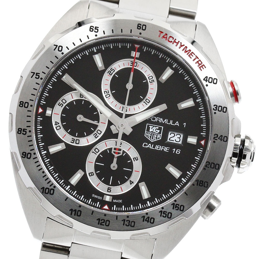 タグホイヤー TAG HEUER CAZ2010-0 フォーミュラ1 キャリバー16 クロノグラフ 自動巻き メンズ 美品 箱・保証書付き_899000【中古】