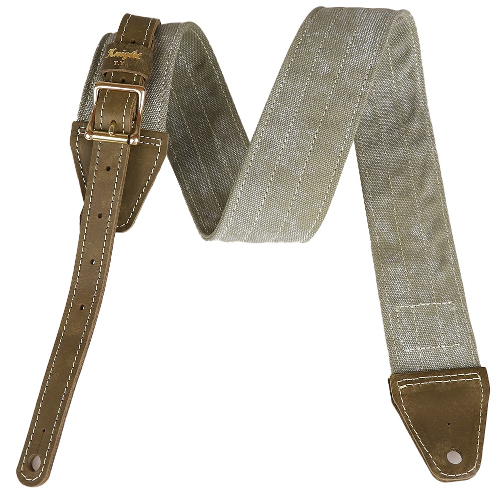 Knight T.Y.シリーズ 欧米風レトロな手作りギターストラップ KGS-625 こけみどり