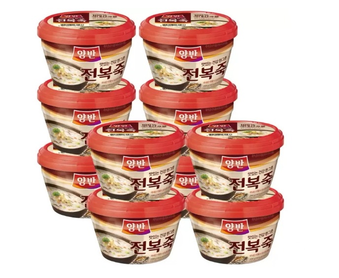 アワビ粥285g 10個即席料理/簡易容器（韓国生産）アワビのお粥/韓国 食べ物/韓国料理/韓国食品/韓国健康食品 /韓国ダイエット食品