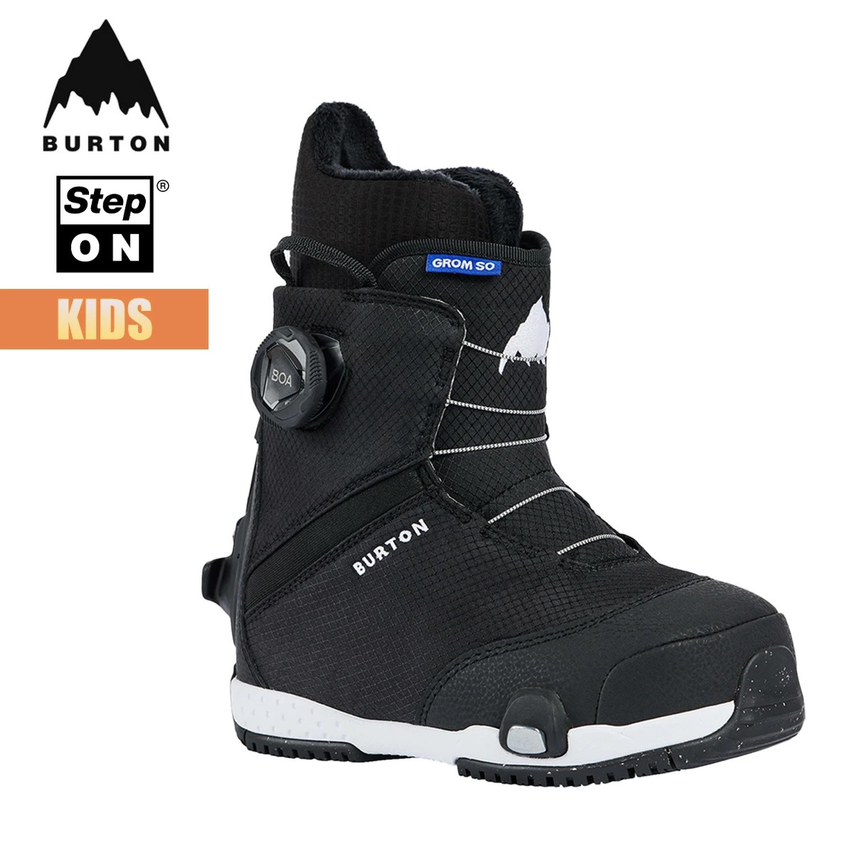 ステップオン ブーツ キッズ 24-25 グロム W25JP-237751 Kids Grom Step On Snowboard Boots スノーボードブーツ ダイヤル式 ボアシステム