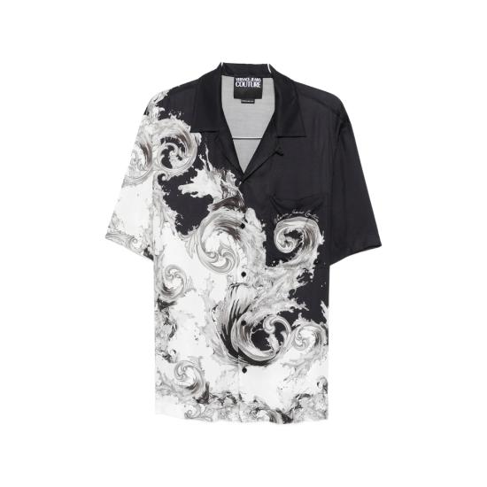 VERSACE Men Shirts 80GAL2BB NS786 V22 BLACK
