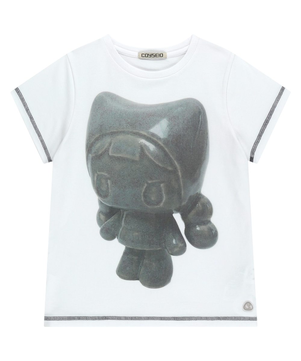【COYSEIO】 TRINH T-SHIRT : WHITE