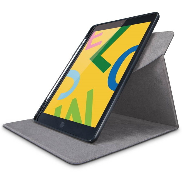 TB-A19RSA360BK ブラック フラップケース 360度回転 Apple Pencil収納 スリープ対応 メーカー直送