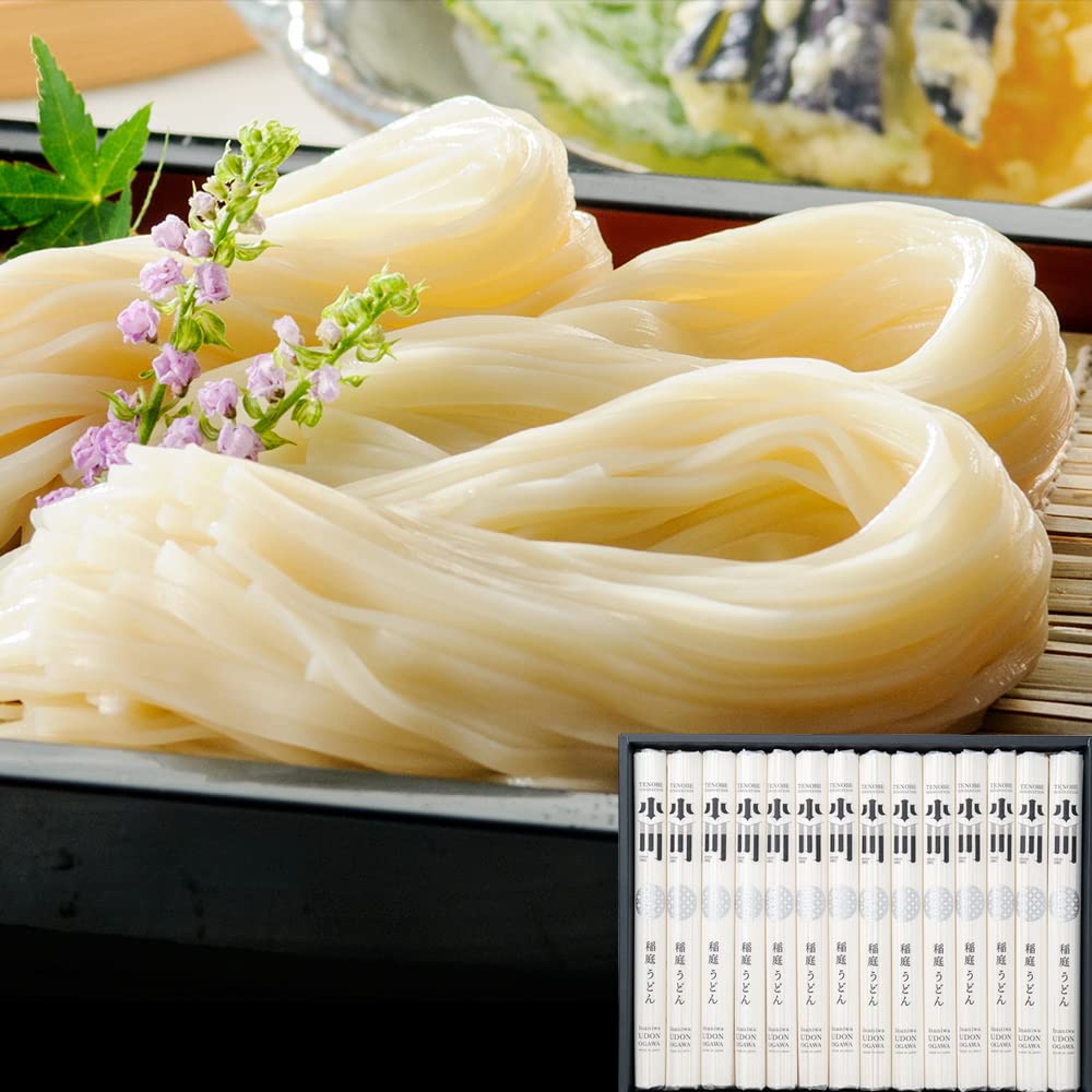 秋田 稲庭うどん小川 稲庭うどん 100g x 14束 [贈答用]