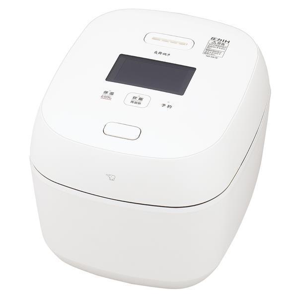 ZOJIRUSHI 象印マホービン NX-AA18-WZ 白 ホワイト 圧力IH炊飯ジャー 炊飯器 1升 10合 炎舞炊き 日本製 フラッグシップモ