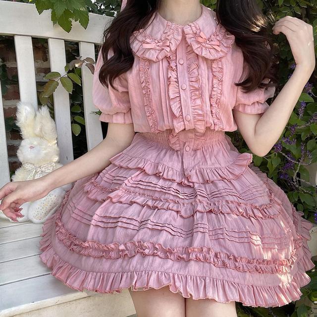 コスム ワンピース 二枚舌の女 夏 コスプレ ロリータメガ割カラコンサンダル f Yt ハニーズ