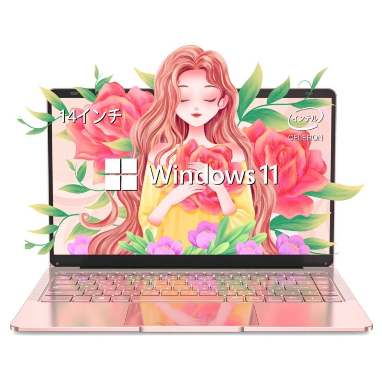 [パソコンランキング1位受賞]即日発送 ノートパソコン 新品 ピンク Office付き Win11 Pro 日本語キーボード テレワーク応援 メモリー:12GB/高速SSD:1TB