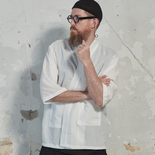 [送料無料]スミスアもーローブシャツカーディガンホワイト 6,040円