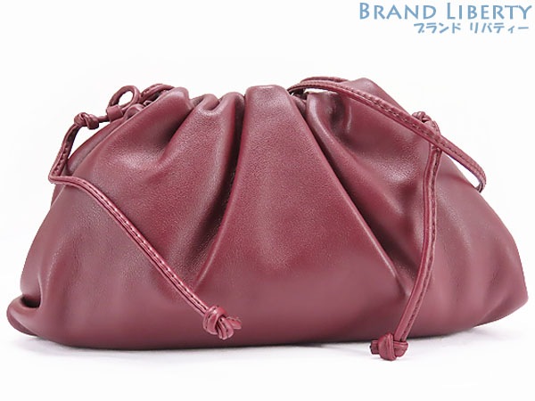 超美品ボッテガヴェネタミニザポーチ斜め掛けショルダーバッグポシェットポーチクラッチバッグセカンドバッグ585852 56,700円