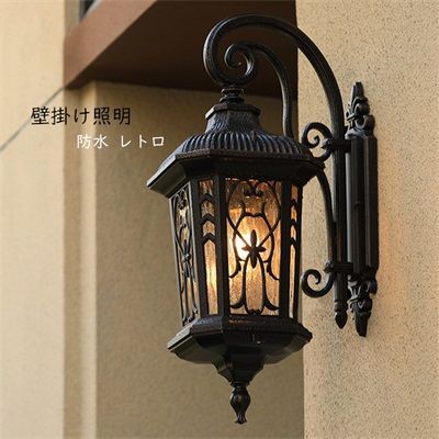 ブラケットライト ブラケットライト 壁掛けランプ 北欧 おしゃれ ガラス アンティーク 四角柱 外灯 外壁 壁面 屋外照明器具 防水 防雨型 ガーデン 別荘 庭園灯 門柱灯 門灯 室内 玄関 ホテル