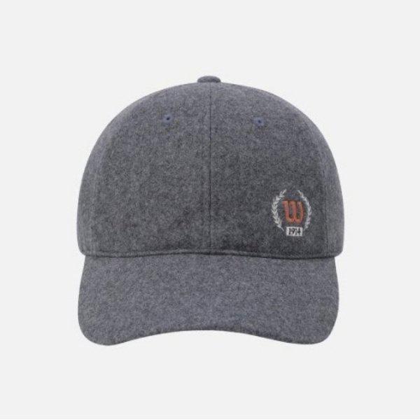 帽子 JQS W243004GHC92-GRY 男性用ウールボールキャップ