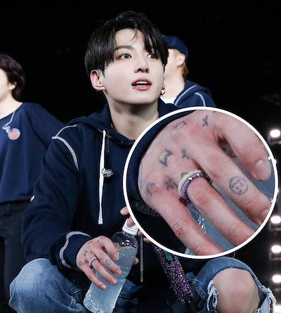 HR 155R (BTS Jung Kook着用 リング) BTS ジョングクが GOLDEN の Concept Photo などで着用していた