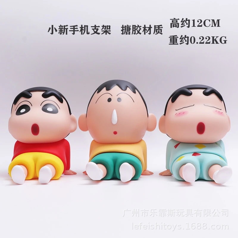 携帯電話スタンドアニメフィギュア怠惰なスタンドデスクトップおもちゃ人形モデル装飾品