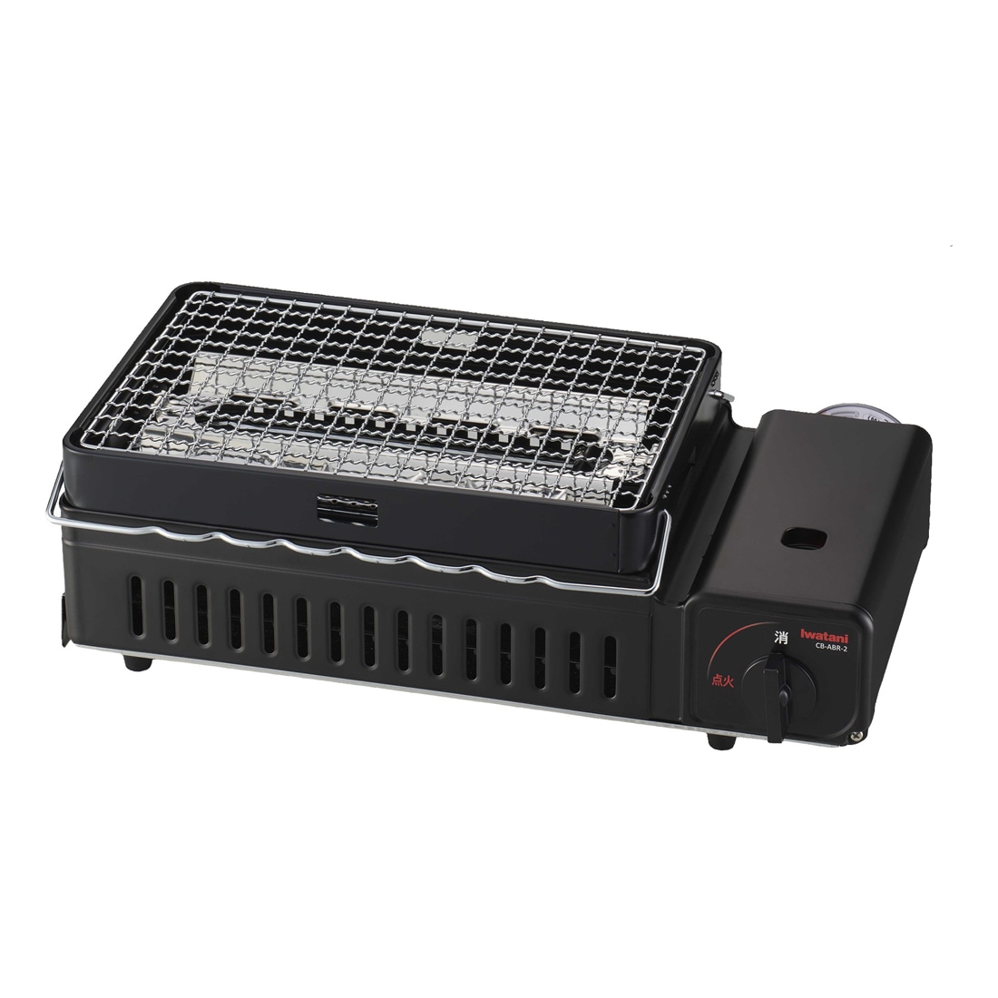 イワタニ CB-ABR-2 カセットガス炉ばた焼器　マットブラック CBABR2