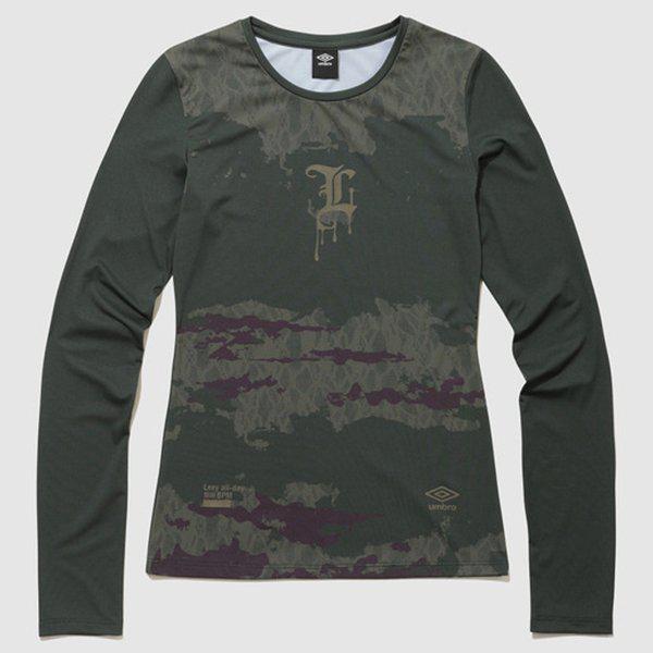 グラフィックインナー長袖Tシャツ UP422CRLN0 KAI