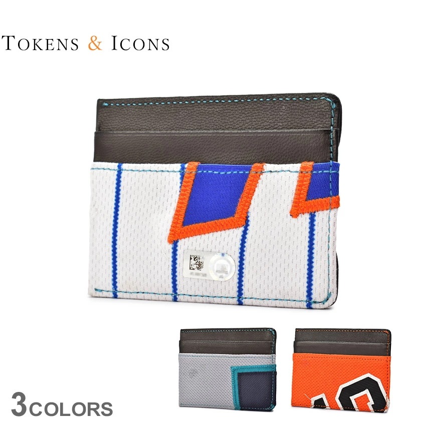 トークン＆アイコン マネークリップ Token＆Icons ユニフォーム 黒 白 財布 ウォレット カードケース 野球 ベースボール MLB ニューヨークメッツ 贈り物 ギフト プレゼント 27,302円