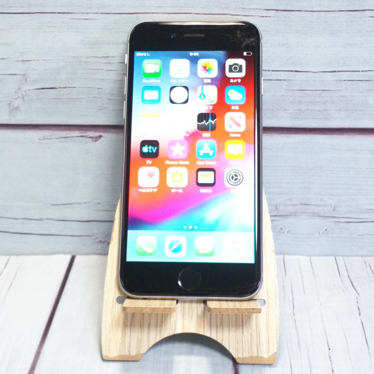Apple - 【美品】 au iPhone6 PLUS 16GB スペースグレイ本体 白ロム iPhone6｜Apple iPhone 6 Plus 16GB スペースグレイ 【softbank